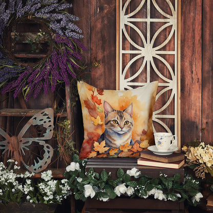 Caroline's Treasures Raas Cat in Fall Leaves Throw Pillow Machine Washable, Indoor Outdoor Decorative Pillow for Couch, - image 5