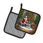 Caroline's Treasures Decorative Dalmatian and Santa Pot Holders