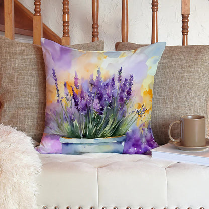 Caroline’s Treasures Lavender 14” x 14” Throw Pillow