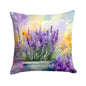 Caroline’s Treasures Lavender 14” x 14” Throw Pillow