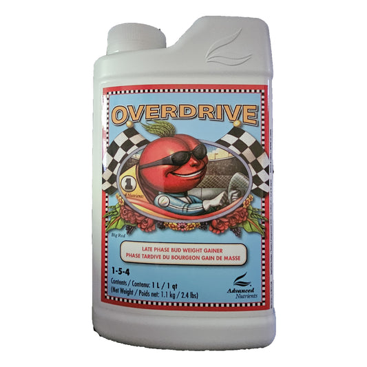 Advanced Nutrients Overdrive 1-5-4 Liquid Fertilizer -1L