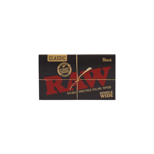 RAW Single Wide Papers -Book of 100 Papers 2 Pk