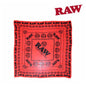 RAW Ultra Soft Vegan Fashion Scarf – 46" x 46" -Red